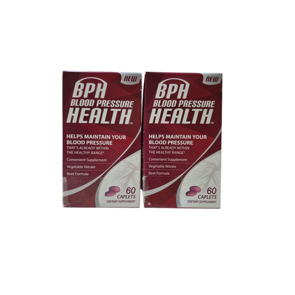 2pk BPH Blood Pressure Health (120 Caps) Total DRUG FREE Blood Pressure Support